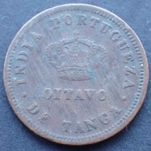 India Eighth of Tanga 1884