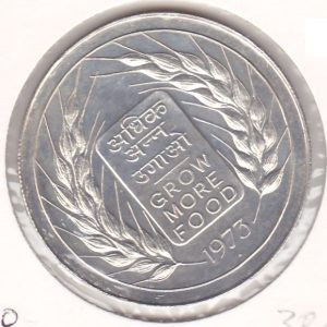 India 20 Rupees 1973