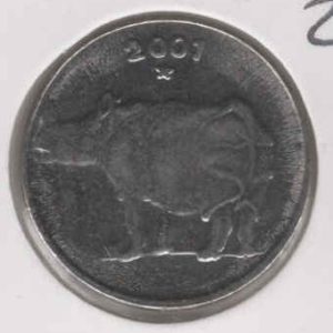 India 25 Paisa 2001