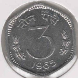 India 3 Paise 1965