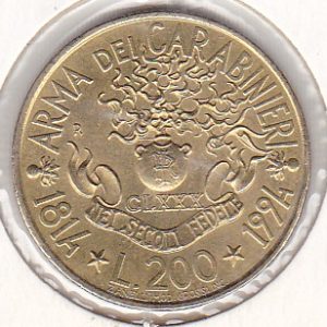 Italy 200 Lire 1994