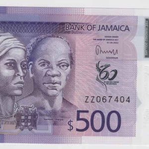 Jamaica 500 Dollars 2022