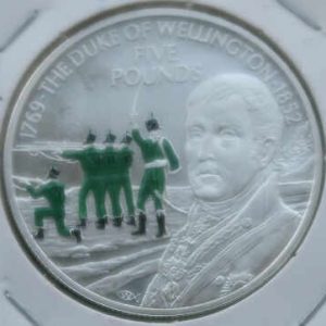 Jersey 5 Pounds 2002 Wellington - Proof