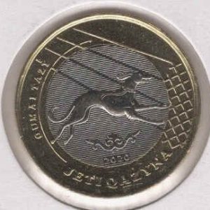 Kazakhstan 100 Tenge 2020 QUMAI TAZY Dog