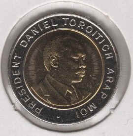 Kenya 5 Shillings 1997