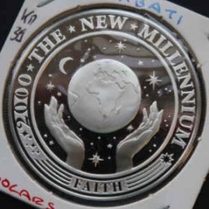 Kiribati 20 Dollars 2000 Millennium - Proof