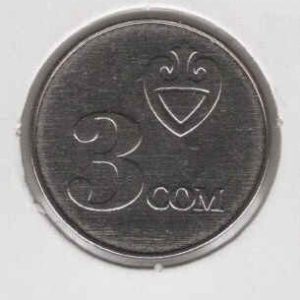Kyrgyzstan 3 Som 2008