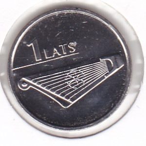 Latvia 1 Lats 2013