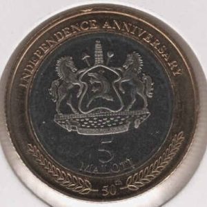 Lesotho 5 Maloti 2016