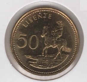 Lesotho 50 Lisente 2010