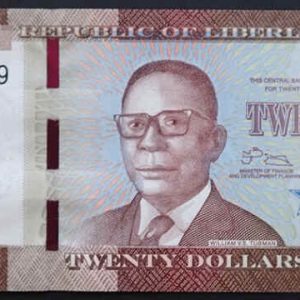 Liberia 20 Dollars 2016