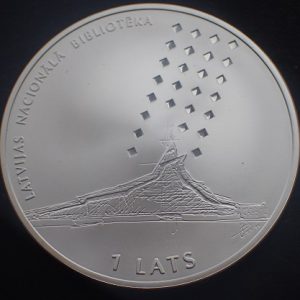Latvia 1 Lats 2002 National Library