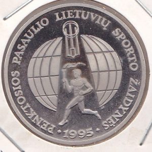 Lithuania 10 Litu 1995 - Proof