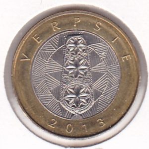 Lithuania 2 Litai 2013 - Distaff