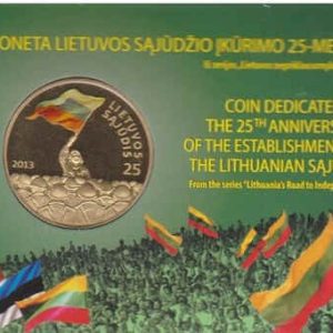 Lithuania 25 Litai 2013