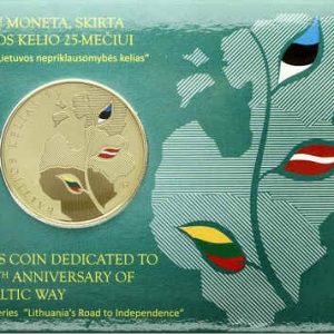 Lithuania 25 Litai 2014