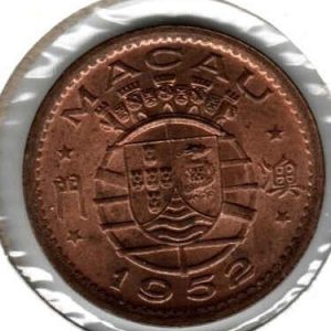 Macau 10 Avos 1952