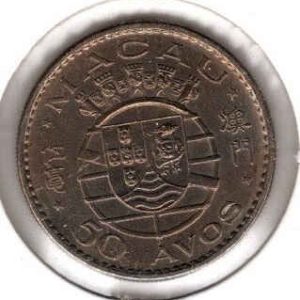 Macau 50 Avos 1972