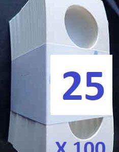 Coin Holder 25 mm (Qty: 100)