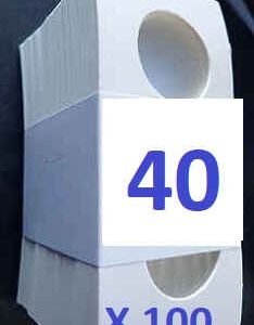Coin Holders 40 mm (Qty: 100)