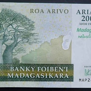 Madagascar 2000 Ariary 2007