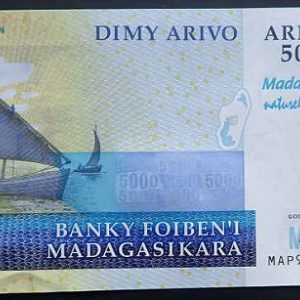 Madagascar 5000 Ariary 2008