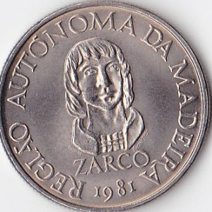 Portugal 25 Escudos 1981 – Madeira