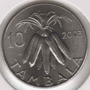 Malawi 10 Tambala 2003