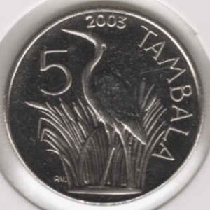 Malawi 5 Tambala 2003