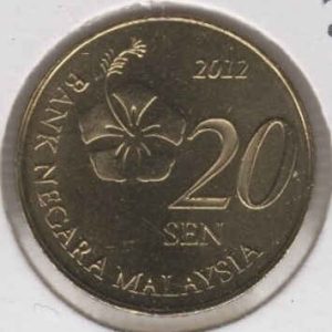 Malaysia 20 Sen 2012