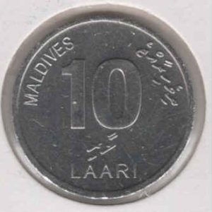 Maldives 10 Laari 2012