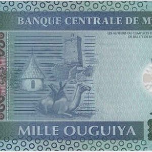 Mauritania 1000 Ouguiya 2014