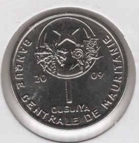 Mauritania 1 Ouguiya 2009