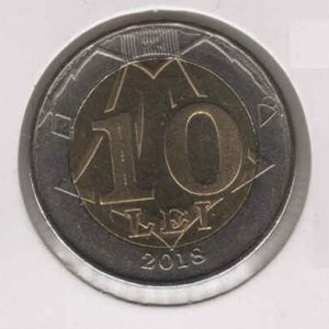 Moldova 10 Lei 2018