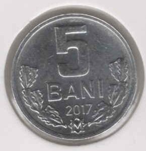 Moldova 5 Bani 2005