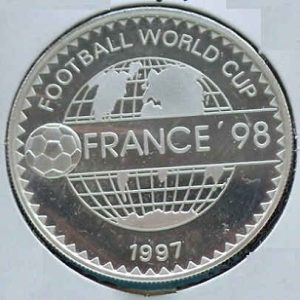 Mongolia 500 Tugrik 1997 World Championship France