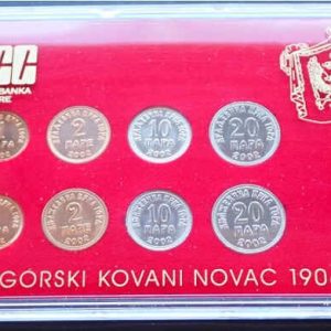 Montenegro Restrike set 2002