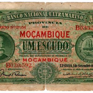 Mozambique 1 Escudo 1941