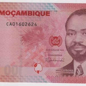 Mozambique 100 Meticais 2024