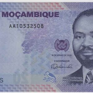 Mozambique 20 Meticais 2024