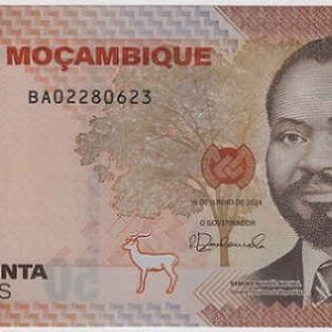 Mozambique 50 Meticais 2024