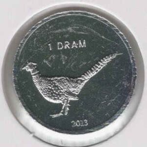 Nagorno 1 Dram 2013 Pheasant