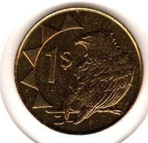 Namibia 1 Dollar 1996