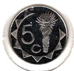 Namibia 5 Cents 1993