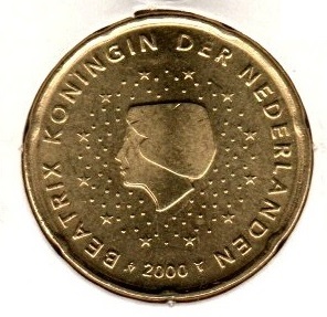 Netherlands 20 Cents 2000