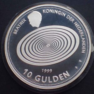 Netherlands 10 Gulden 1999 - Proof