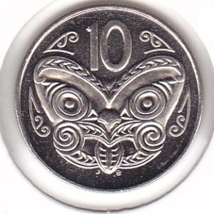 New Zealand 10 Cents 2005
