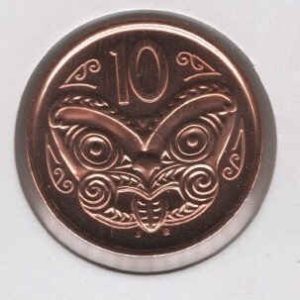 New Zealand 10 Cents 2006