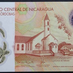 Nicaragua 20 Cordobas 2019