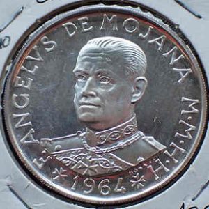 Order of Malta 2 Scudi 1964 Angelo de Cologna